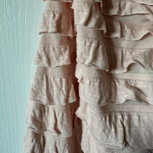 Express Strapless Dress in Soft Pink